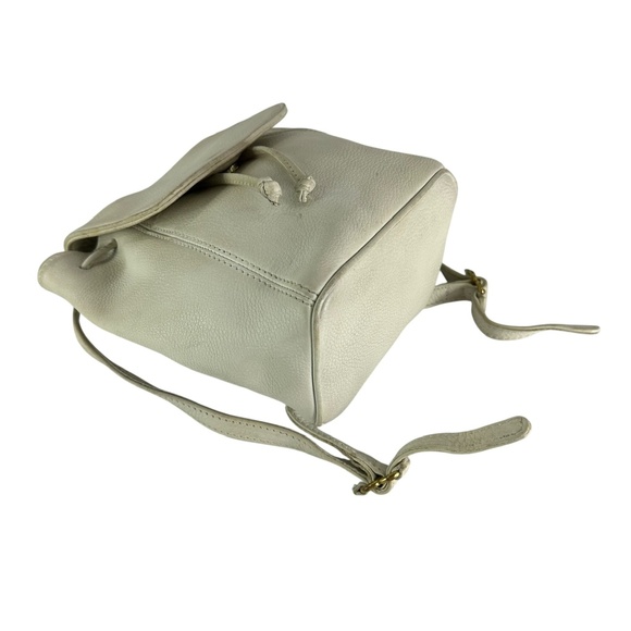 Genuine Vintage COACH 4925 Off White Small Leather Backpack Rucksack main image 9